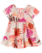 Baby Floral Crinkle Jersey Dress, image 1 of 5 slides