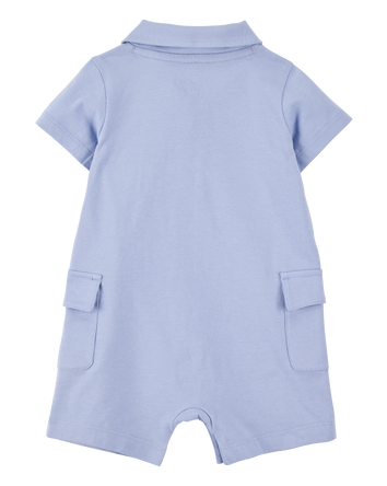 Baby Pickleball Cotton Romper, 