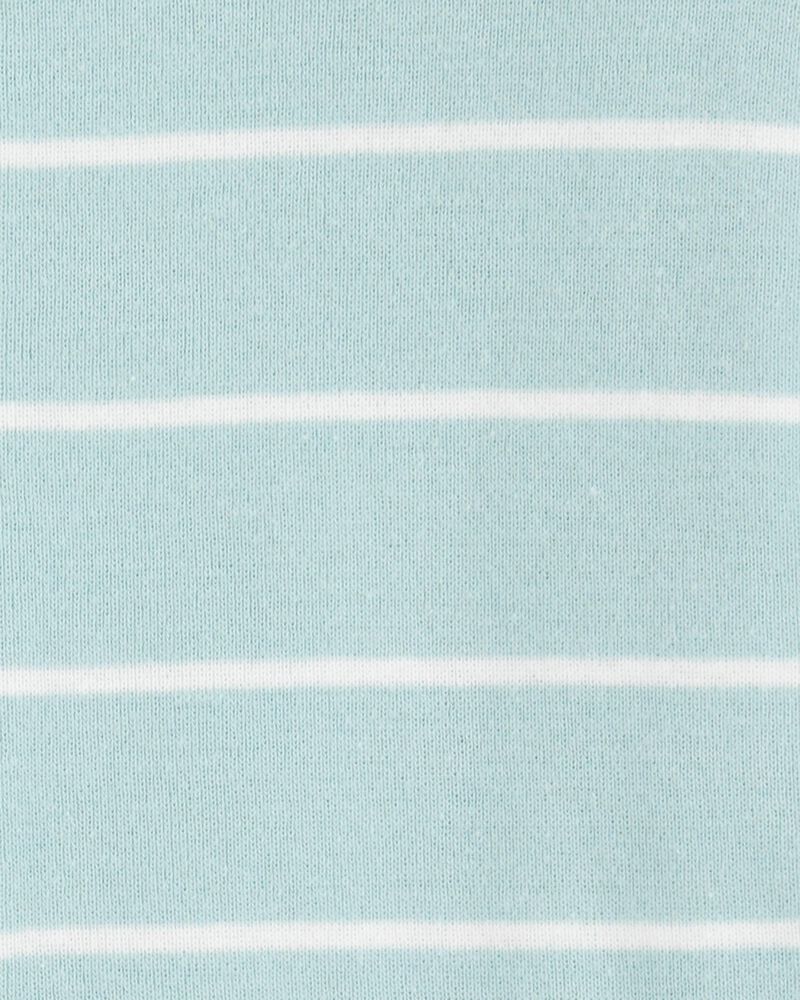 Baby 1-Piece Striped 100% Snug Fit Cotton Romper Pajamas, image 2 of 3 slides