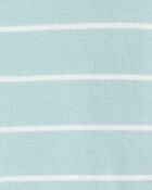 Baby 1-Piece Striped 100% Snug Fit Cotton Romper Pajamas, image 2 of 3 slides