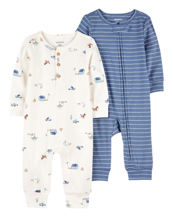 Baby 2-Pack Jumpsuits
, 