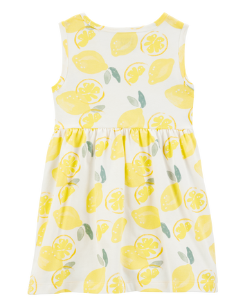 Toddler Lemon Tank Dress, 