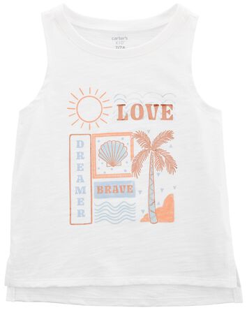 Kid Palm Tree Active Tank, 