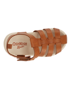 Toddler Casual Sandals - Brown, image 4 of 7 slides