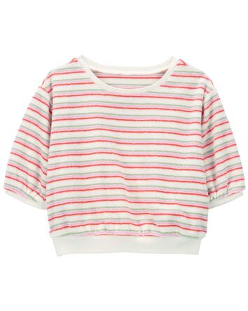 Baby Striped Terry Top, 
