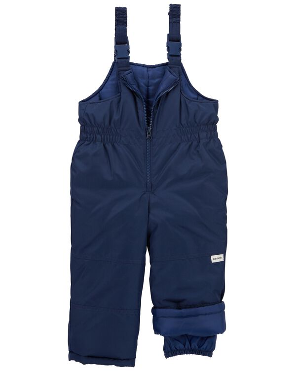 Navy Toddler Snow Bib