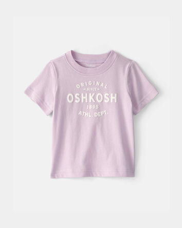 Baby Girl OshKosh Logo Short-Sleeve Graphic Tee - Purple, 