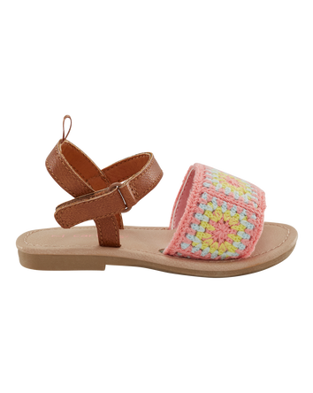 Toddler Crochet Sandals, 