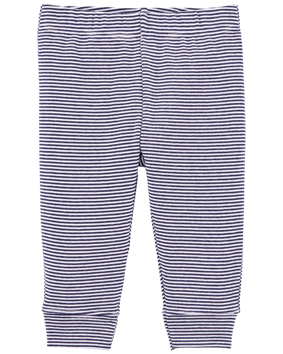 Blue Baby PullOn Cotton Pants