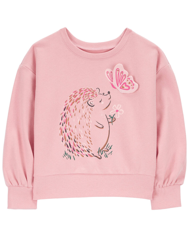 Toddler Hedgehog Sweatshirt, image 1 of 3 slides