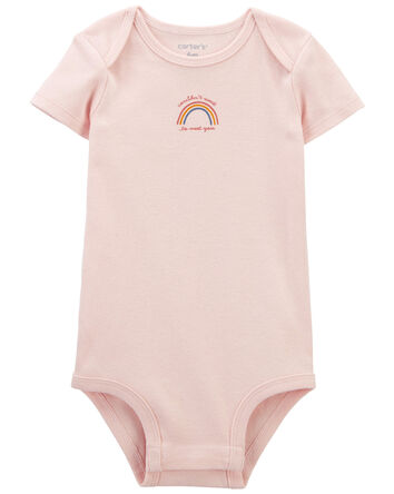 Baby Preemie Rainbow Bodysuit, 