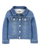 Toddler Classic Denim Jacket - Blue, image 1 of 3 slides