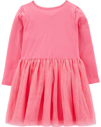 Toddler Tutu Jersey Dress, 