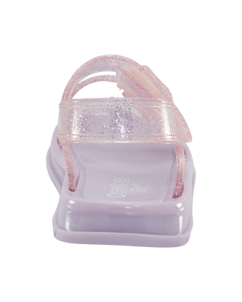 Toddler Jelly Sandals - Purple, image 3 of 7 slides
