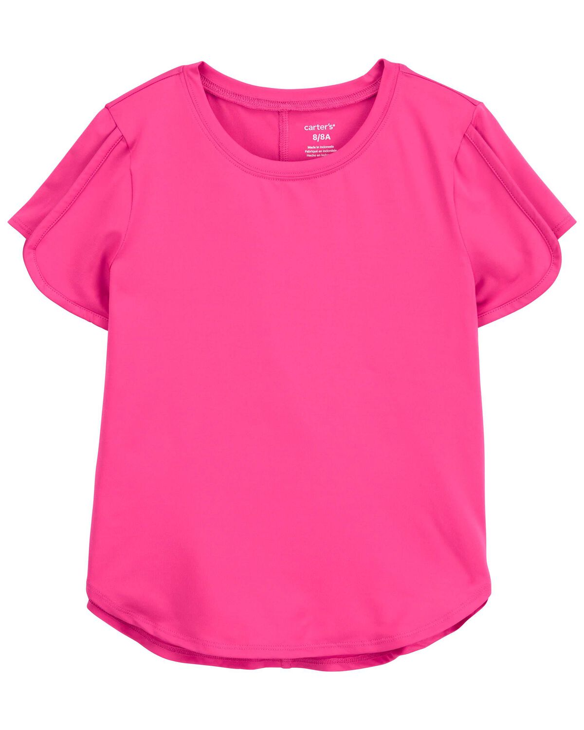 Pink Kid Active Jersey Top In BeCool™ Fabric | carters.com