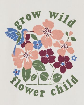 Kid Flower Child Graphic Tee, 