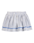Baby Striped Pull-On Linen Look-Alike Skort, image 1 of 4 slides