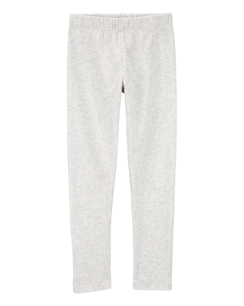 Kid Cozy Ribbed Leggings, image 1 of 4 slides