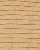 Toddler Striped Hooded Shirt - Tan, image 2 of 3 slides