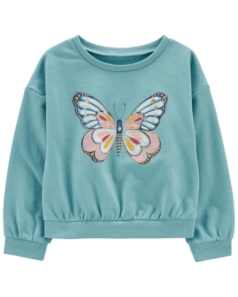 Baby Butterfly Crewneck , image 1 of 2 slides