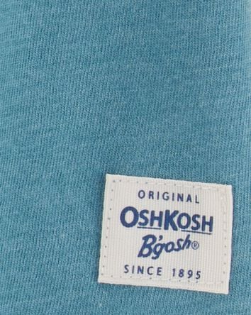 Toddler Pocket Henley Tee - Teal, 