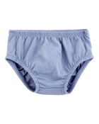 Baby Eyelet Chambray Dress, image 3 of 5 slides