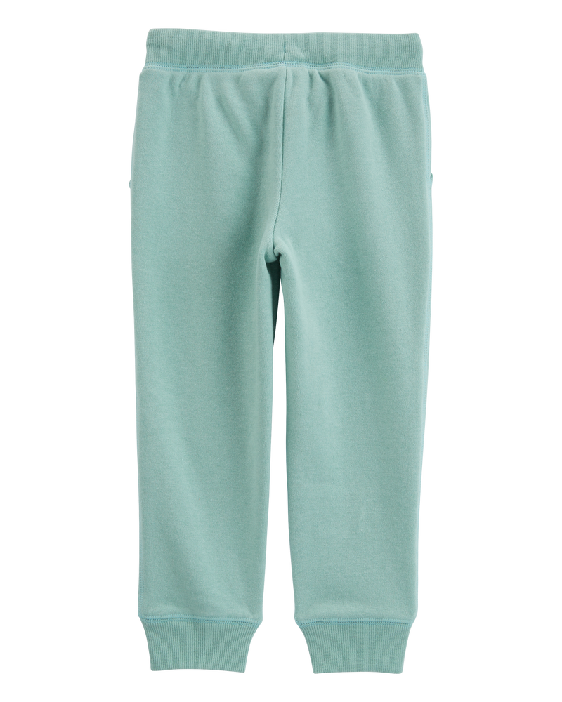 Baby Fleece Drawstring Joggers, image 2 of 4 slides