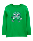 Toddler Boy St. Patrick's Day Long-Sleeve Tee - Green, image 1 of 3 slides