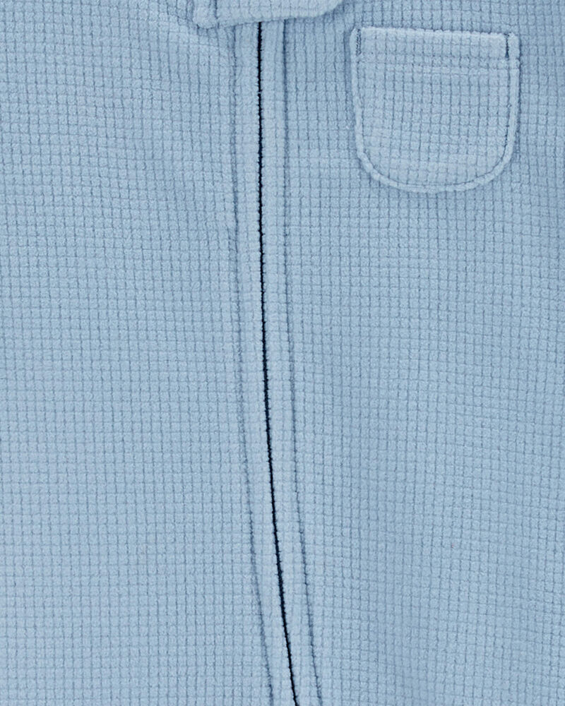 Baby 2-Pack Zip-Up Fleece Sleep & Play Pajamas, image 3 of 5 slides