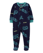 Baby 2-Pack Fleece Footie Pajamas, image 2 of 5 slides