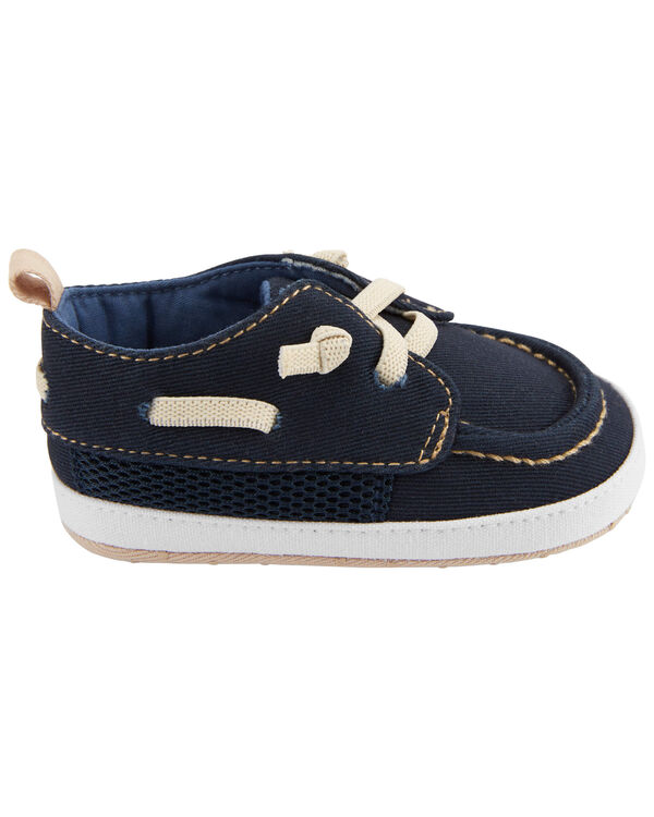 Navy Baby Boat Shoes