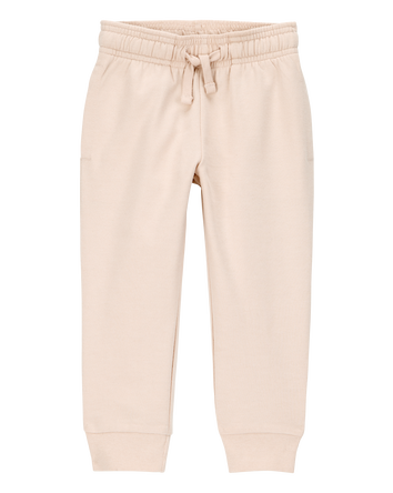 Toddler Pull-On Drawstring Joggers - Khaki, 
