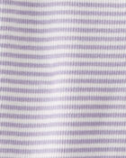 Baby  Organic Cotton Striped Sleep & Play Pajamas 
, image 3 of 5 slides