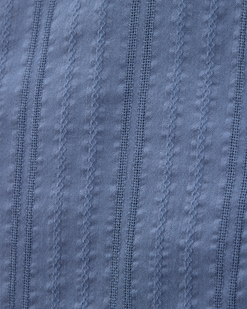Toddler Seersucker Button-Down Shirt - Blue, image 2 of 4 slides