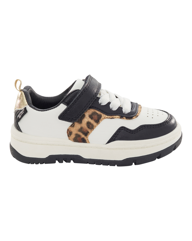 Toddler Cheetah Slip-On Fashion Sneakers, image 2 of 7 slides