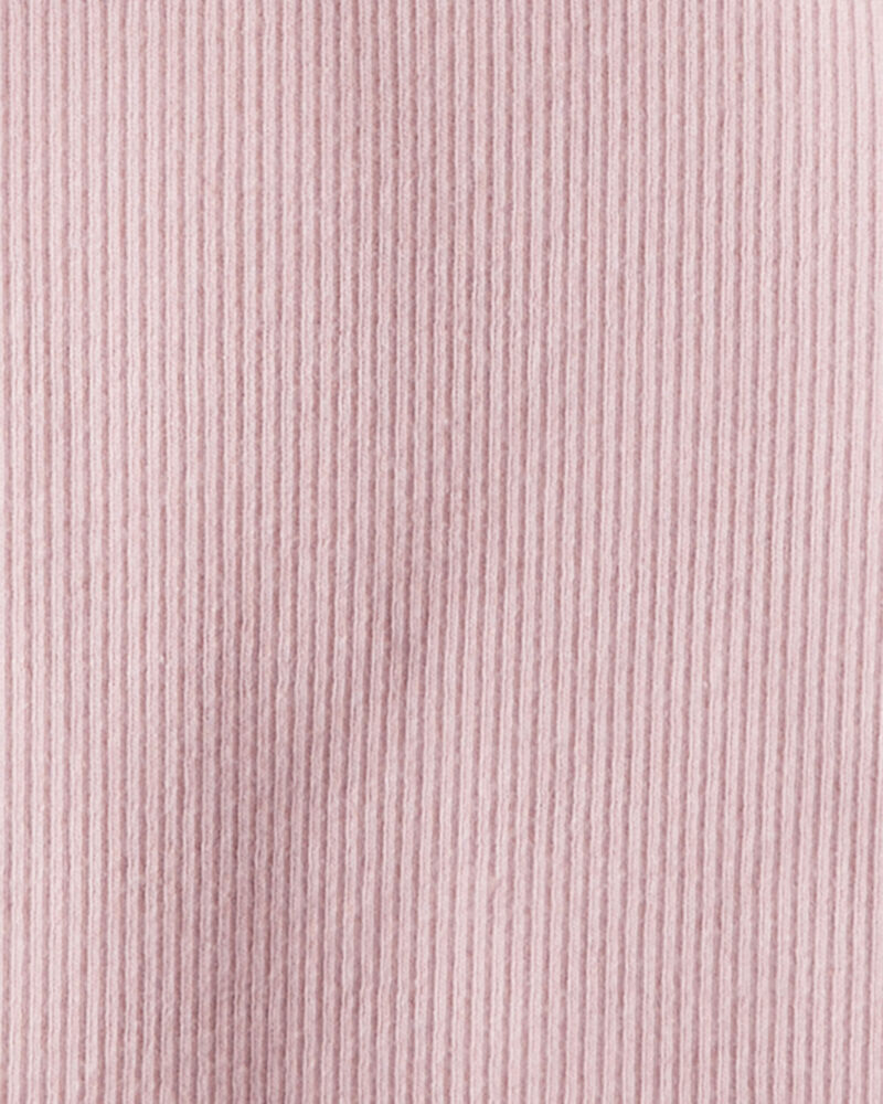 Baby Girl 3-Pack Organic Cotton Rib Flutter Tops, image 5 of 6 slides