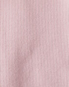 Baby Girl 3-Pack Organic Cotton Rib Flutter Tops, image 5 of 6 slides
