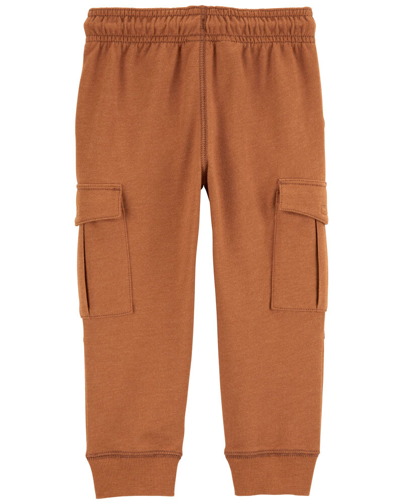 Baby Pull-On Knit Cargo Pants, image 2 of 5 slides