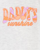 Toddler Daddy's Sunshine Graphic Tee, image 2 of 3 slides