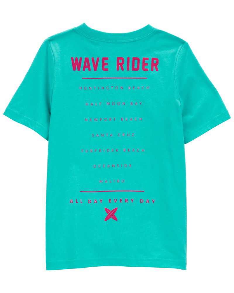 Kid Wave Rider Shark Jersey Tee, image 2 of 3 slides