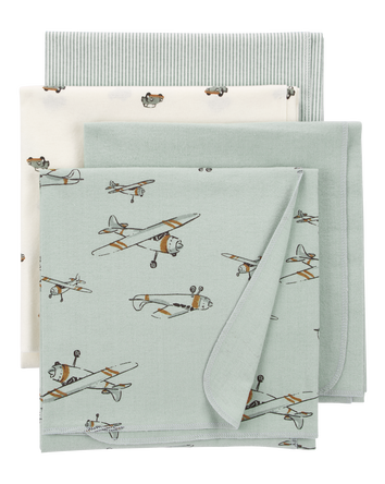 Baby 4-Pack Receiving Blankets, 