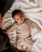 Baby 3-Pack Side-Snap Bodysuits, image 5 of 8 slides