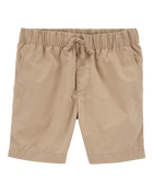 Kid Pull-On Poplin Shorts, image 1 of 2 slides