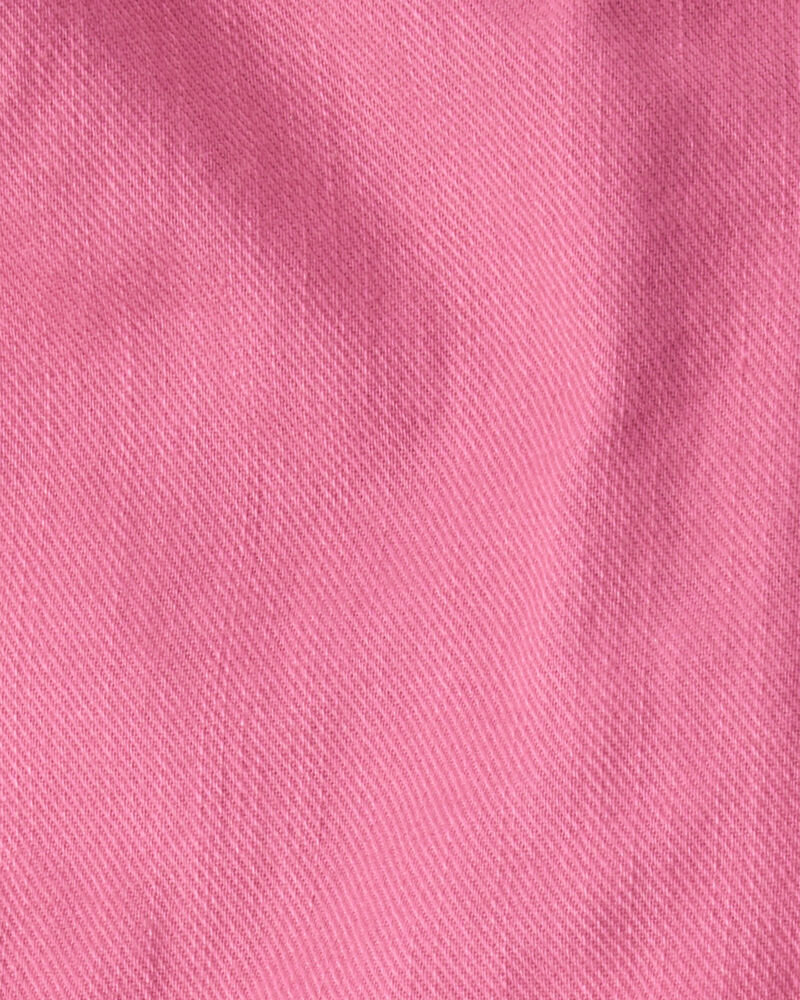 Toddler Girl 100% Cotton Skort - Pink, image 4 of 6 slides