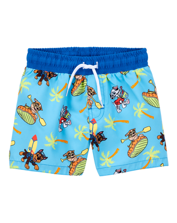 Toddler PAW Patrol Swim Trunks - Blue, 