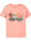 Peach - Kid Good Times Graphic Tee