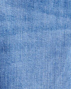Girls Denim Flare Crossover Jeans - Blue, image 3 of 4 slides