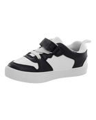 Toddler Boy Easy-On Casual Sneakers - Black/White, image 6 of 7 slides