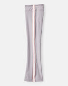 Girls Knit Flare Active Pants - Grey, image 3 of 5 slides