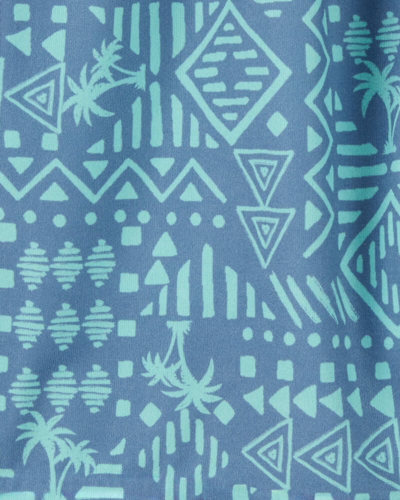Kid 2-Piece Active Muscle Tank & Shorts Set - Blue, image 7 of 7 slides